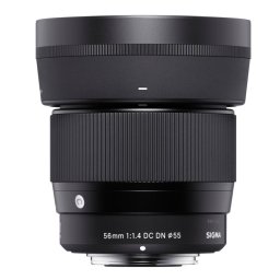 Objetivo Sigma 56mm F1.4 DC DN Fujifilm X Telefoto Compacto Enfoque Silencioso Negro