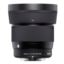 Objetivo Sigma 56mm F1.4 DC DN Sony E Autoenfoque 10 Elementos Negro