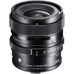 Objetivo Sigma 24mm F2 DG DN Sony E 13/11 Fijo Apertura 2-22 Negro
