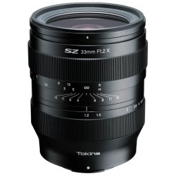 Objetivo Tokina 33mm f/1.2 MF Fujifilm X Montura 11 hojas diafragma Negro