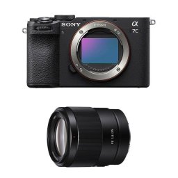 Cámara Mirrorless Sony Alpha 7C II 33 MP Zoom Óptico FE 35mm Sensor CMOS Full Frame WiFi 4K Estabilización