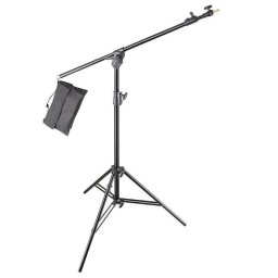 Pies de iluminación Godox 420LB aluminio altura 422 cm carga 10 kg