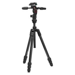 Trípode Manfrotto Befree GT PRO Carbono con Rótula 3D para Foto y Vídeo