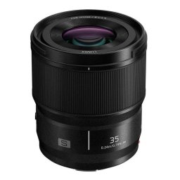 Objetivo Panasonic Lumix S S-S35 35 mm f/1.8 Montura L Autoenfoque Negro