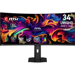 Monitor MSI MAG 341CQP QD-OLED X28 34" UltraWide Quad HD 280Hz QD-OLED Curvo Ajuste Altura