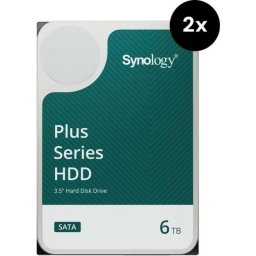 Disco duro Synology HAT3300-6T 6 TB CMR 5400 RPM SATA III 3,5" 256 MB caché