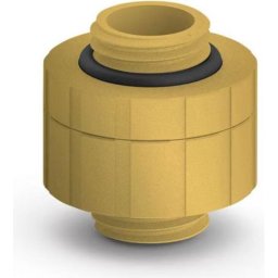 Refrigeración líquida Bitspower BPM-ATRG-GD Stardust-Gold con adaptador giratorio 360°