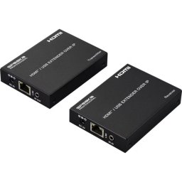 KVM Switch SpeaKa Professional SP-12774724 Extensor HDMI sobre IP USB IR 1920x1200