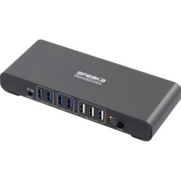 Conmutador KVM SpeaKa Professional SP-KVM-2P4K 2 Puertos USB-C HDMI