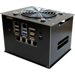 ODROID H3 CASE7 - Carcasa Odroid H3 7, para 2 SATA de 2,5", 1 tarjeta de red