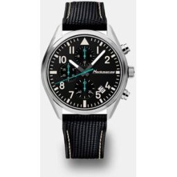 Neckmarine Reloj de hombre offshore crono cuarzo de caucho. (M) Negro