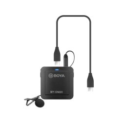 Boya BY-DM20 Kit de Grabación de Dos Canales Compatible USB-C Lightning Apple Portátiles