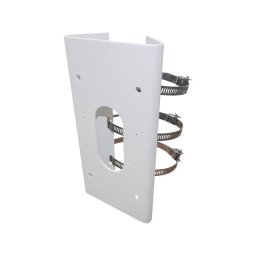 Soporte para cámara Hikvision DS-1475ZJ-SUS acero inoxidable poste 67-127 mm 10 kg blanco