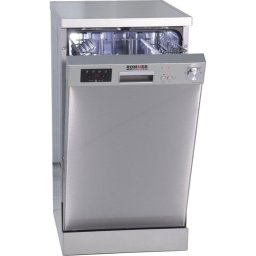 Lavavajillas Rommer Bright 45 Inox 10 cubiertos E con programación diferida