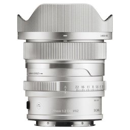 Objetivo Sigma 20mm F2 DG DN Contemporary Montura L Parasol Incluido Plata