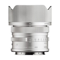 Objetivo Sigma Contemporary 24 mm F3.5 Montura L Parasol Plata