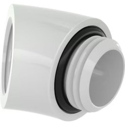 Refrigeración líquida Barrow TDWT45-V2 W 45° giratoria G1/4" metal blanca