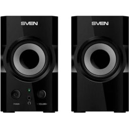 Altavoces Sven PC con conexión USB 6 W potencia color negro