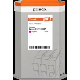 Cartucho de Tinta Prindo Magenta Compatible Epson EcoTank