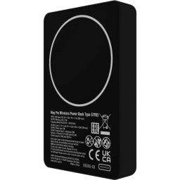 Power Bank inalámbrica Varta Mag Pro 5000 mAh MagSafe Negro