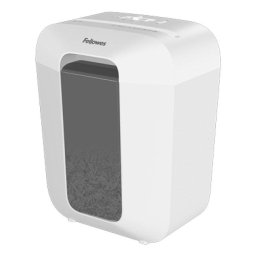 Triturador de Papel Fellowes LX50 Corte Cruzado 9 Hojas 17 L Blanco