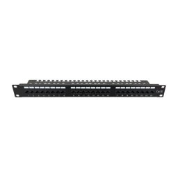 Panel de Parcheo Lanview LVR-CAT5E-UTP-LSA 24 Puertos Cat5e 1U