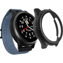 Funda protectora Lupus-Electronics Anio 6 Case 2.0 para smartwatch, negro, plástico