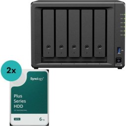 Disco duro NAS interno Synology 12TB 5 bahías 3,5" DS1525+ Hot Swap