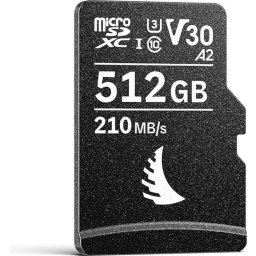Tarjeta microSD Angelbird AV Pro MicroSD V30 MkII 512 GB rápida y resistente