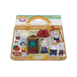 Figura Sylvanian Families 5462 Felicia Gato Tuxedo Town Girl Series 9,5 cm