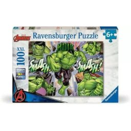 Rompecabezas Ravensburger Marvel Hulk 100 Piezas 6 Años