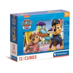 Puzzle educativo Clementoni 41194 Patrulla Canina 12 cubos multicolor plástico