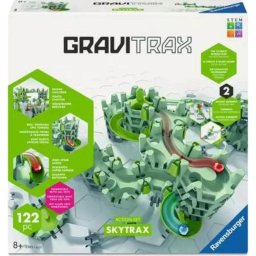 Pista para canicas Ravensburger GraviTrax Skytrax 122 piezas