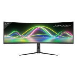 Monitor 2-POWER LC-M49QCK 49" Dual QHD 120Hz VA Curvo HDR10 Ajuste altura