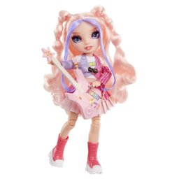 Muñeca Rainbow High Bella Jr High Rockband Articulada 23 cm