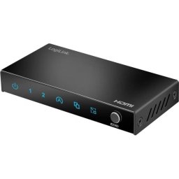 Splitter HDMI LogiLink HD0066 4K 2.0 1 entrada 2 salidas USB-C