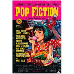 Poster Grupo Erik Pop Fiction 91,5 x 61 cm papel brillante
