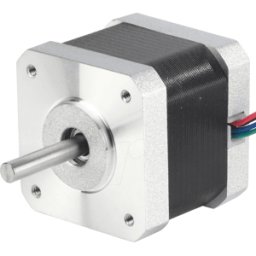 ACT MOTOR ACT 17HS4417B - Motor paso a paso, 4 polos, 1,8 °, 2,55 V DC