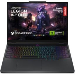 Lenovo Portátil Gaming Legion 5 15IRX10, Intel Core i7-14700HX, 32GB, 1TB SSD, Nvidia GeForce RTX 5060 8GB, 15,1", W11. Negro