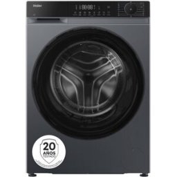 HAIER Lavadora 8kg -1400 rpm, Motor Inverter, X 5 - HW80BP14357GTUIB (Reacondicionado Grado C). Antracita