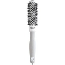 Olivia Garden Expert Blowout Shine Blanco Y Gris #25 mm