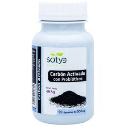 Sotya Carbón Probiótico 550 mg 90 Cápsulas