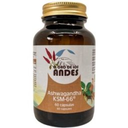 El Oro De Los Andes Ashwagandha 500 mg 60 Cápsulas
