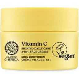 Natura Siberica Crema Facial Iluminadora 2 en 1 para el Cuidado