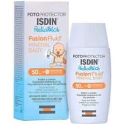 Isdin Fotoprotector Fusion Fluid Mineral Baby Pediatrics SPF 50 50 ml