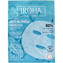 Iroha Anti-Blemish Mascarilla Facial Tisú Anti-Imperfecciones 1 Unidad