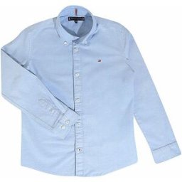 Tommy Hilfiger Camisa de niño azul claro 176