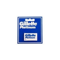Gillette Platinum Super Hoja Afeitar 5 Unidades