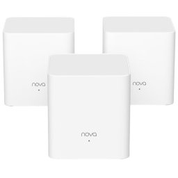 Tenda MX3 Pack Triple Punto de Acceso WiFi 6 Mesh Doble Banda AX1500 MU-MIMO