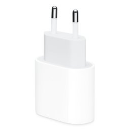 Cargador Apple MUVV3ZM/A 20W USB-C Carga rápida Universal Blanco